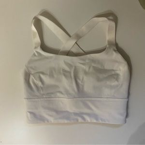 White Lululemon Sports Bra